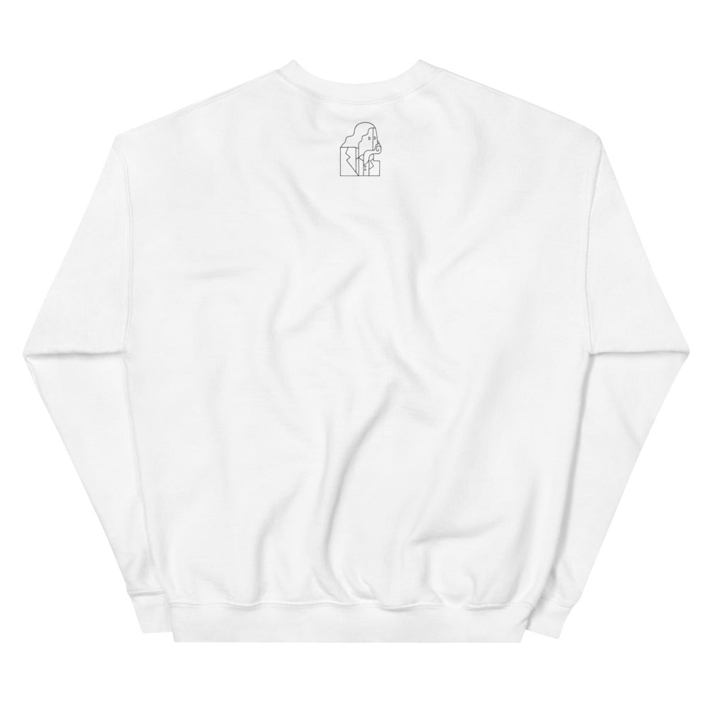 The Abstraction - Crewneck Sweatshirt -  (White or Gray)