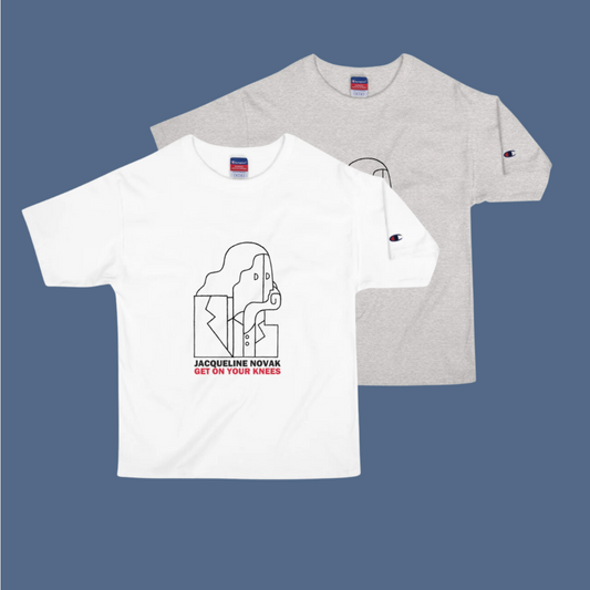 The Abstraction  -  Champion Tee - (White or Gray)