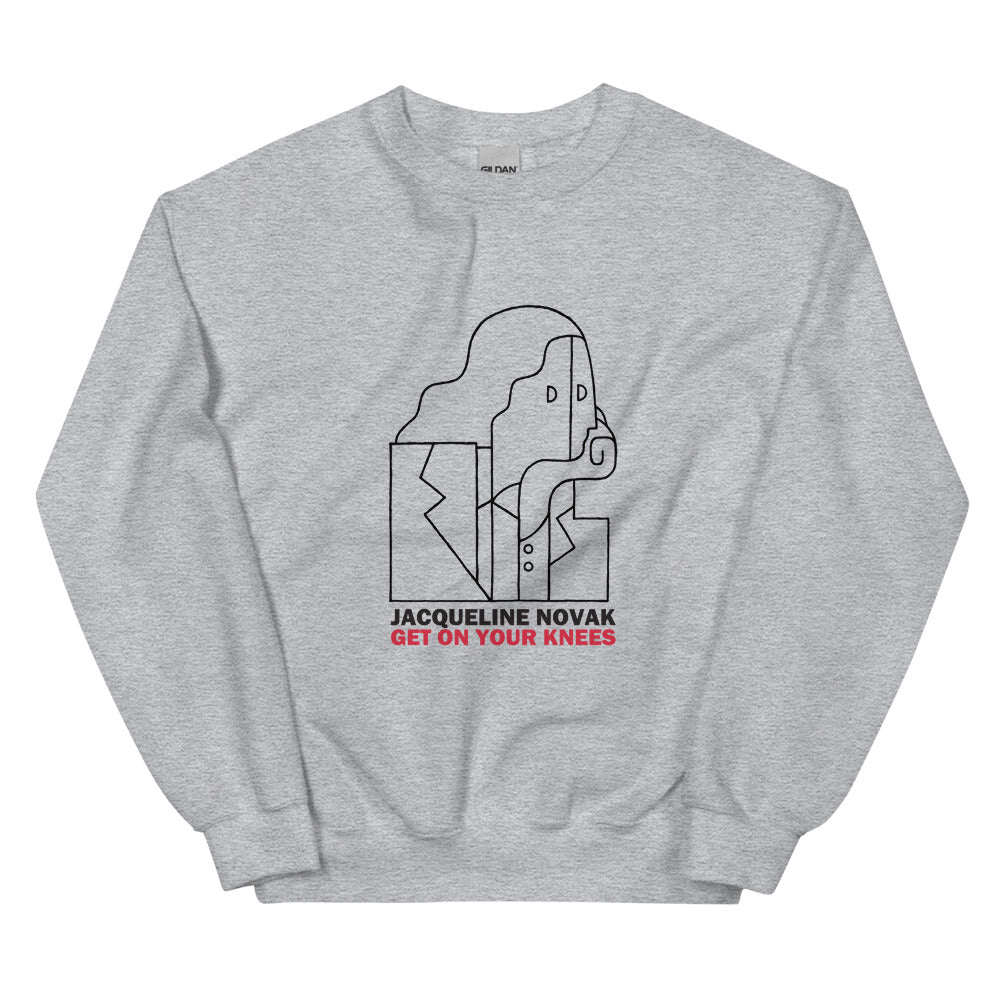 Abstract Sweatshirt - Get On Your Knees