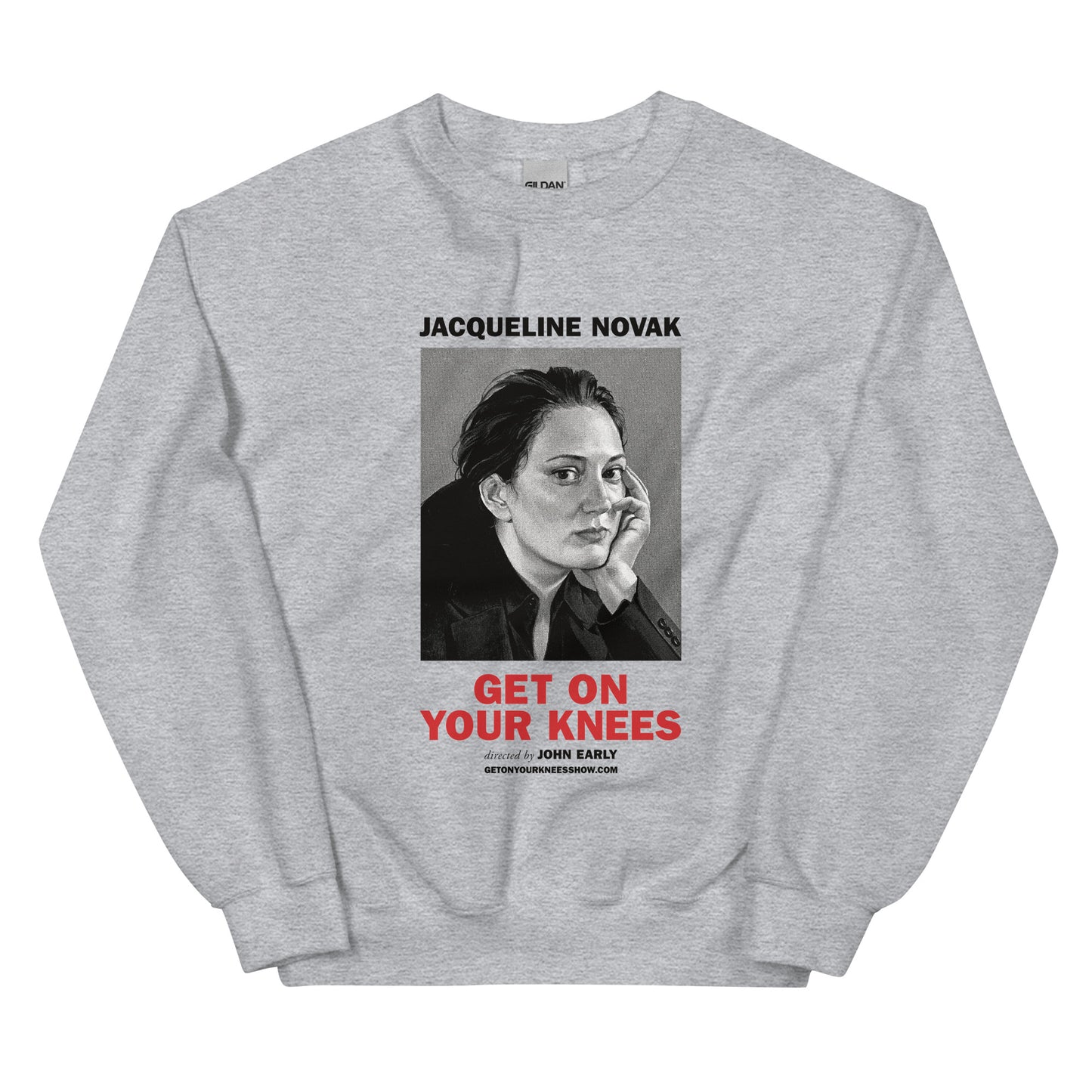 Portrait Sweatshirt (avail in White and Gray)